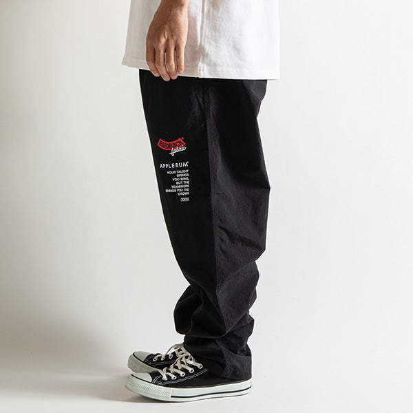 APPLEBUM × CRSB/raidback fabric Nylon Pants