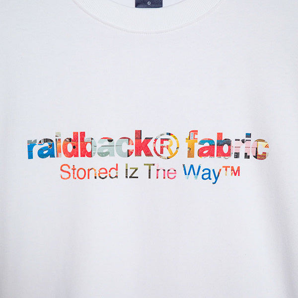 APPLEBUM × CRSB/raidback fabric RAIDBACK FABRIC Logo (K.B.A.S.) T-Shirt