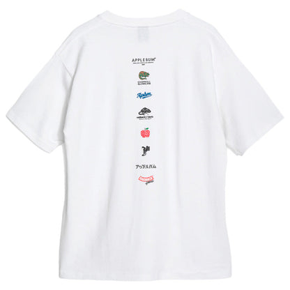 APPLEBUM × CRSB/raidback fabric 東京 T-Shirt