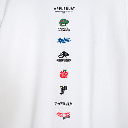 APPLEBUM × CRSB/raidback fabric 東京 T-Shirt