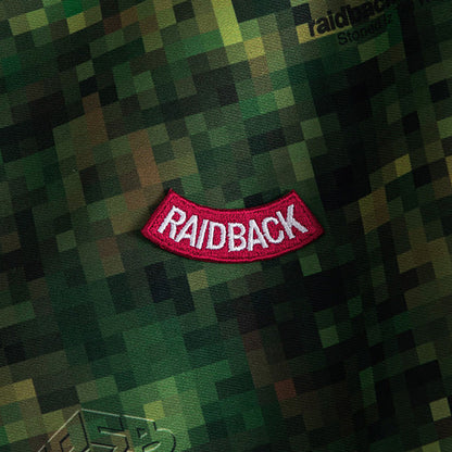 APPLEBUM × CRSB/RAIDBACK Pixel Camo High Tech Half Zip Anorak