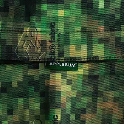 APPLEBUM × CRSB/RAIDBACK Pixel Camo High Tech Half Zip Anorak