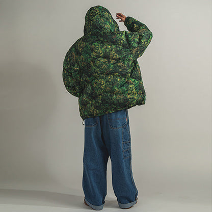 APPLEBUM × CRSB/RAIDBACK Pixel Camo Innercotton Hood Jacket