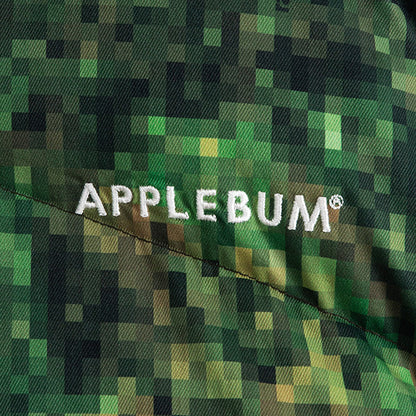 APPLEBUM × CRSB/RAIDBACK Pixel Camo Innercotton Hood Jacket