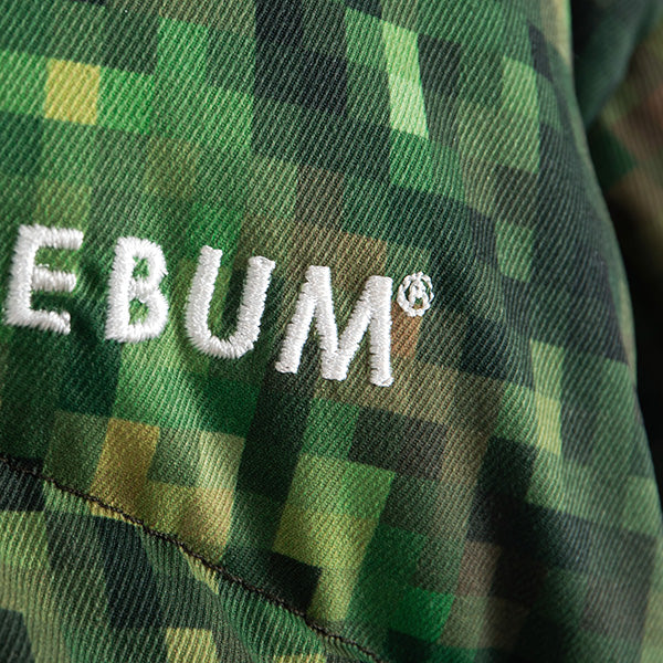 APPLEBUM × CRSB/RAIDBACK Pixel Camo Innercotton Hood Jacket