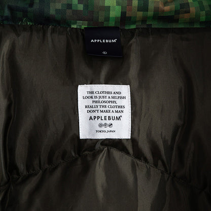 APPLEBUM × CRSB/RAIDBACK Pixel Camo Innercotton Hood Jacket