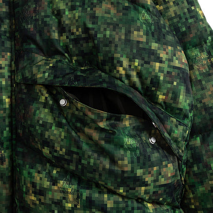 APPLEBUM × CRSB/RAIDBACK Pixel Camo Innercotton Hood Jacket