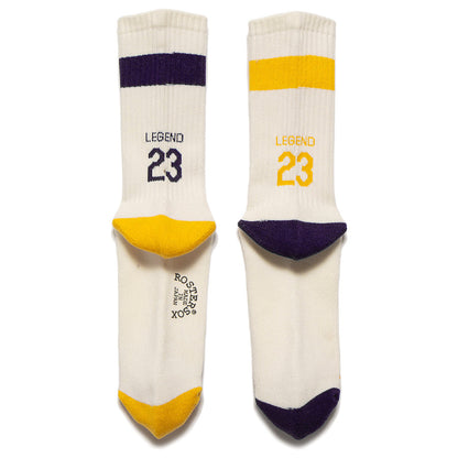 APPLEBUM ( アップルバム ) LEGEND 23 SOX (PURPLE&GOLD) ソックス