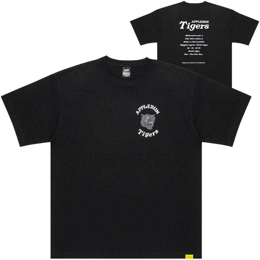 APPLEBUM ( アップルバム ) BLACK TIGER T-SHIRT 阪神タイガース コラボ Tシャツ