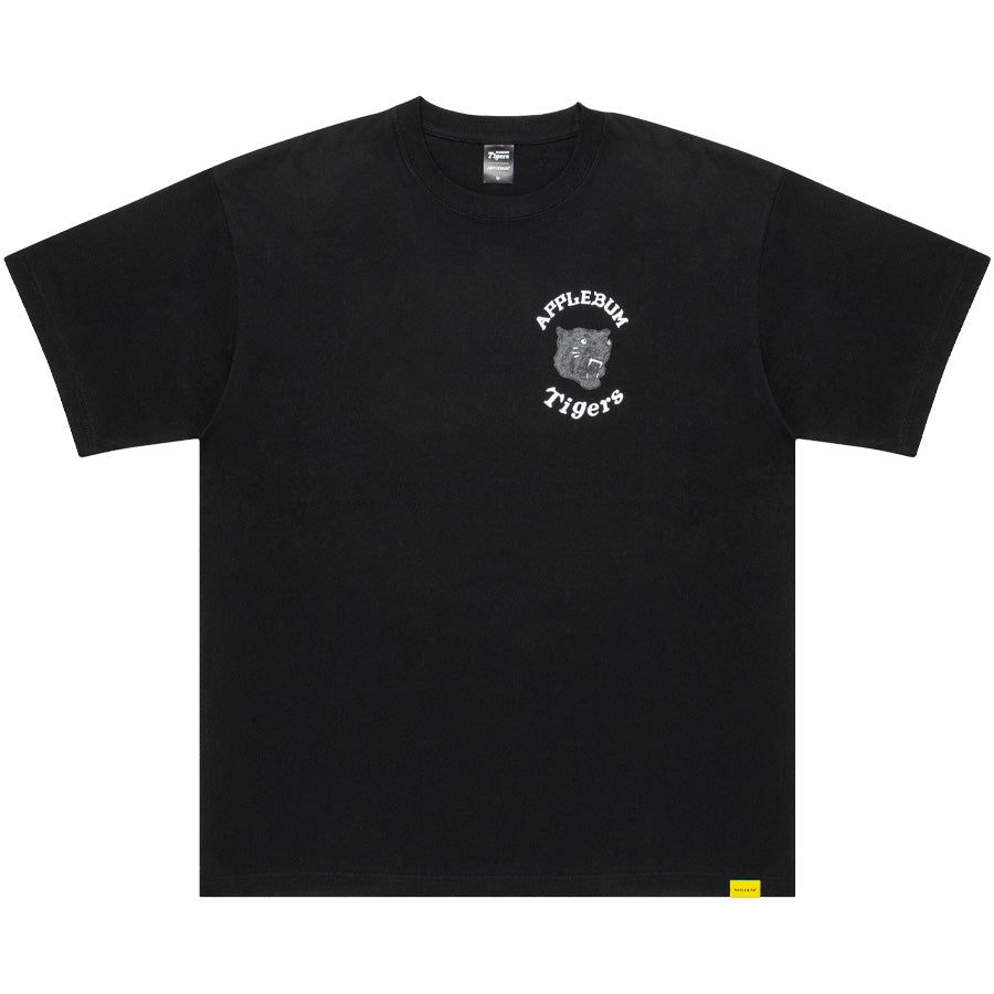 APPLEBUM ( アップルバム ) BLACK TIGER T-SHIRT 阪神タイガース コラボ Tシャツ