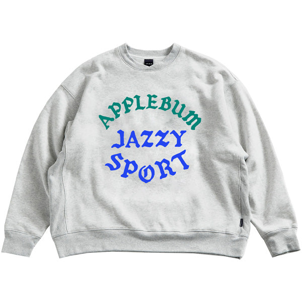 APPLEBUM×JAZZY SPORT Crew Sweat