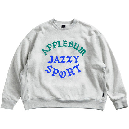 APPLEBUM×JAZZY SPORT Crew Sweat