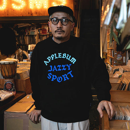 APPLEBUM×JAZZY SPORT Crew Sweat