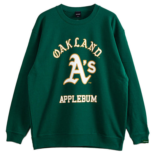 APPLEBUM ( アップルバム ) Oakland Athletics Crew Sweat