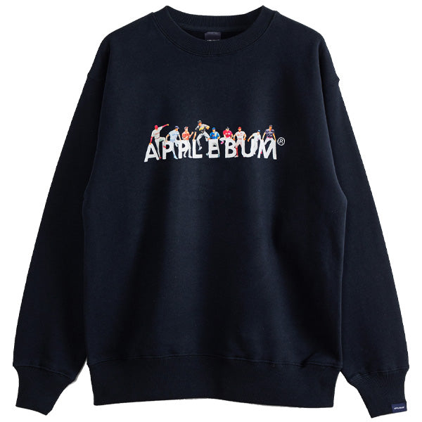 APPLEBUM ( アップルバム ) 9 Players Crew Sweat