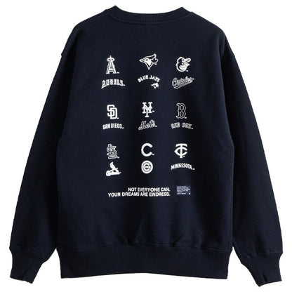 APPLEBUM ( アップルバム ) 9 Players Crew Sweat