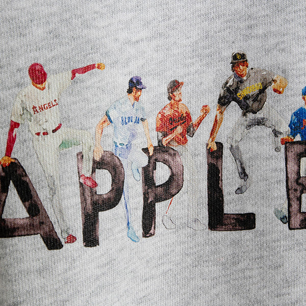 APPLEBUM ( アップルバム ) 9 Players Crew Sweat