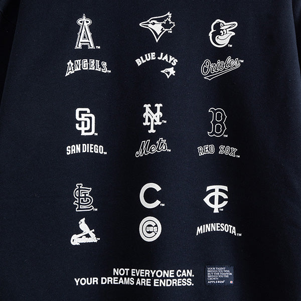 APPLEBUM ( アップルバム ) 9 Players Crew Sweat