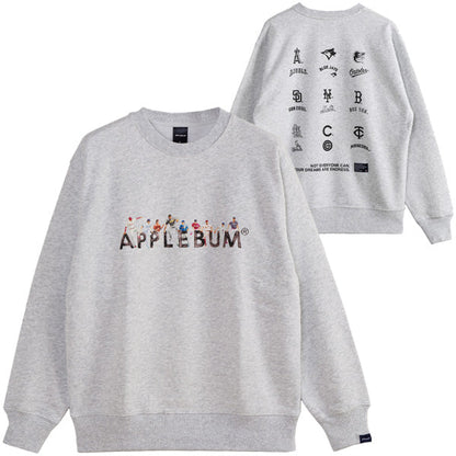 APPLEBUM ( アップルバム ) 9 Players Crew Sweat