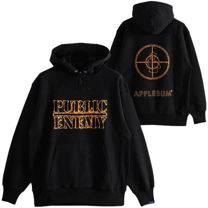 APPLEBUM × PUBLIC ENEMY Fire Logo Sweat Parka