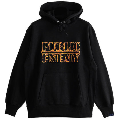 APPLEBUM × PUBLIC ENEMY Fire Logo Sweat Parka