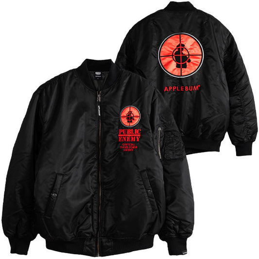 APPLEBUM × PUBLIC ENEMY MA-1 Jacket