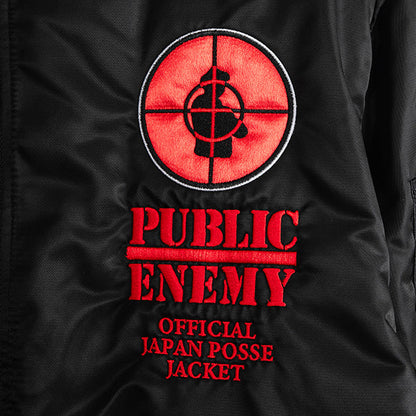 APPLEBUM × PUBLIC ENEMY MA-1 Jacket