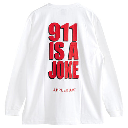 APPLEBUM × PUBLIC ENEMY 911 Is Joke L/S T-Shirt