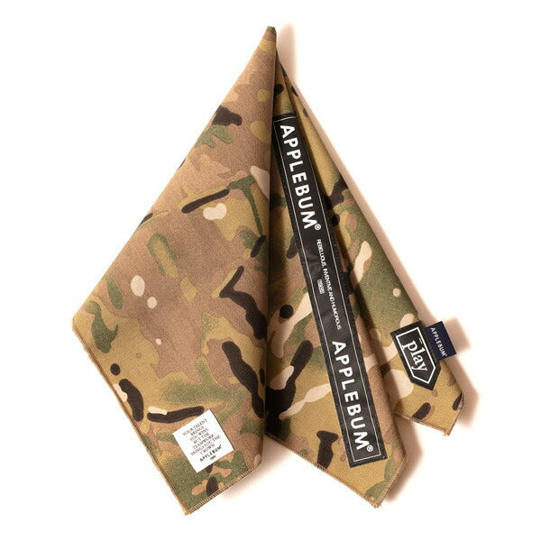 APPLEBUM × PLAY Rip Camo Scarf