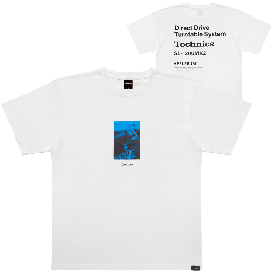 APPLEBUM ( アップルバム ) BLUE PRINT T-SHIRT Techinics コラボレーション Tシャツ