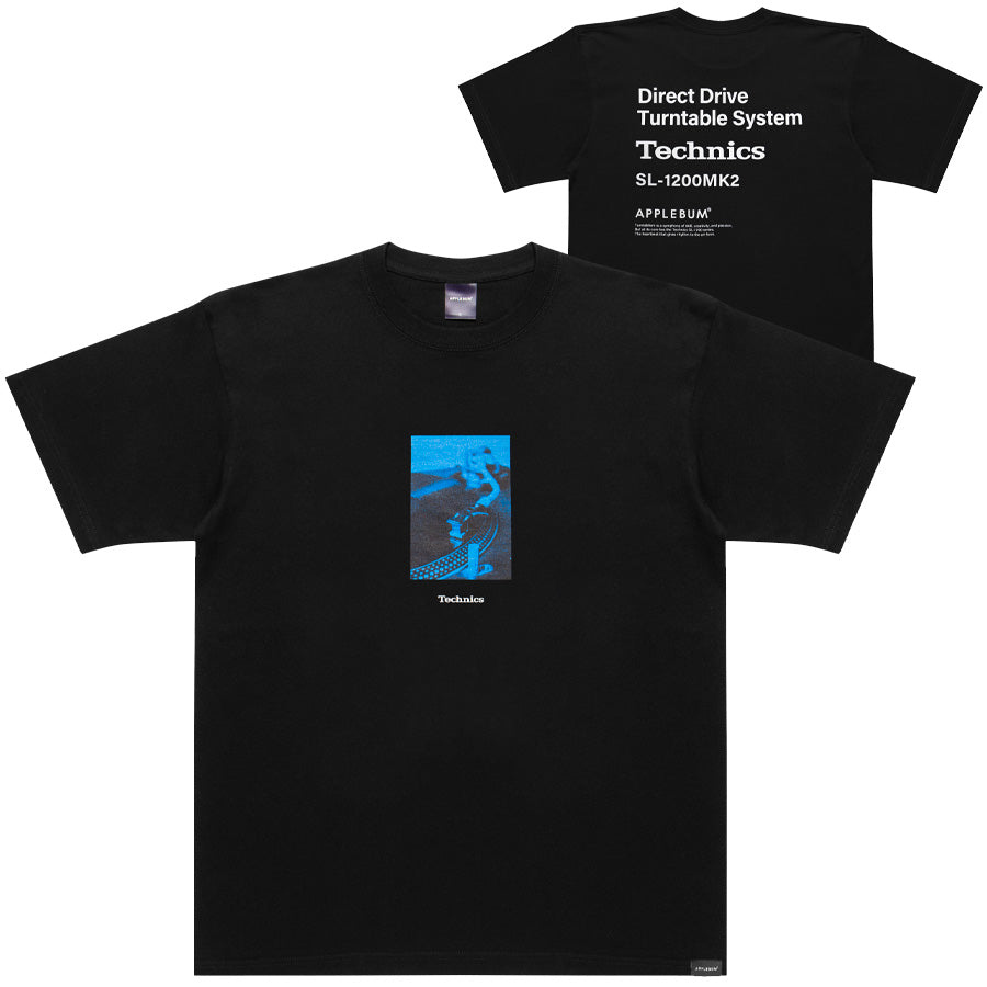 APPLEBUM ( アップルバム ) BLUE PRINT T-SHIRT Techinics コラボレーション Tシャツ