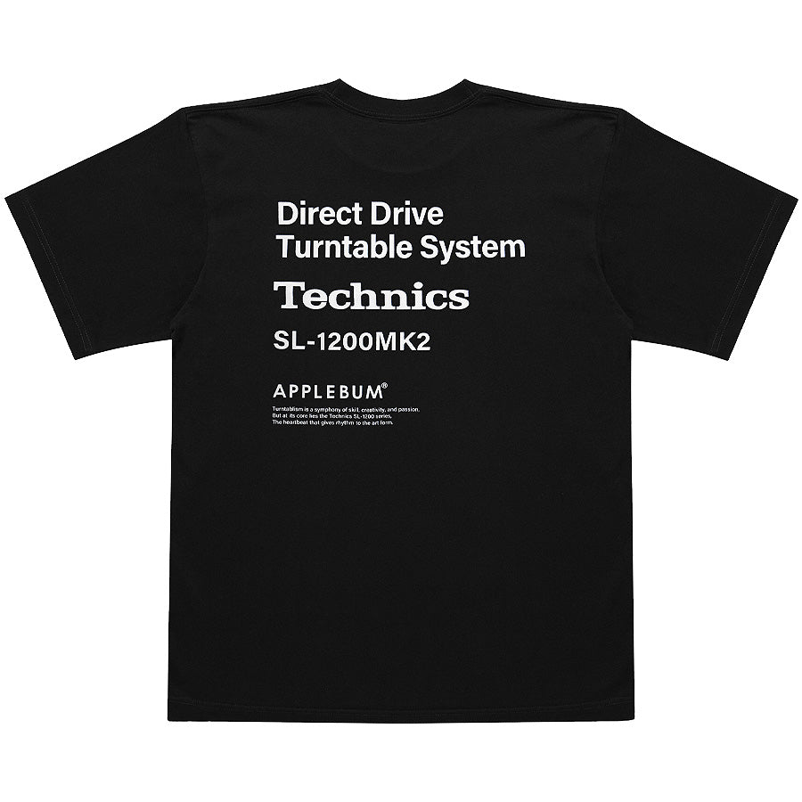 APPLEBUM ( アップルバム ) BLUE PRINT T-SHIRT Techinics コラボレーション Tシャツ