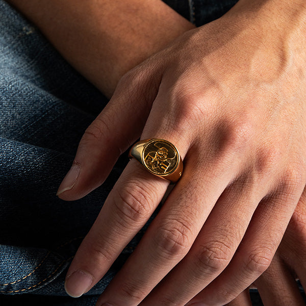 2PAC Logo Ring