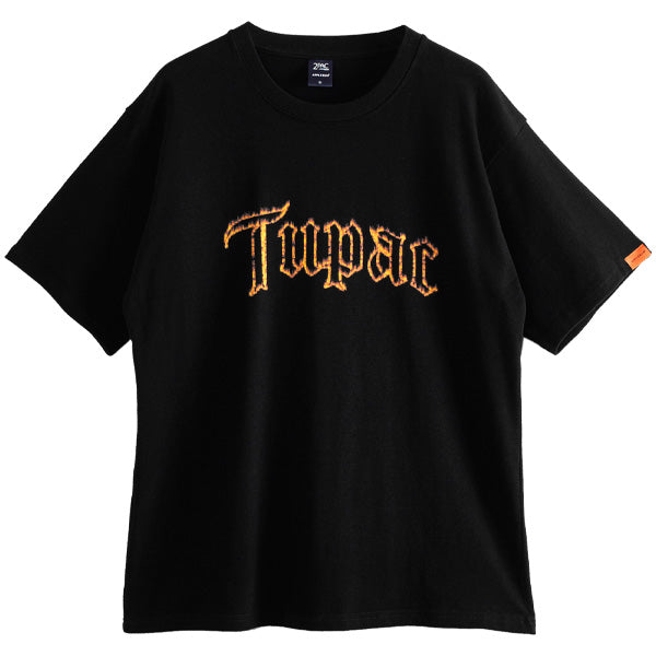 2PAC Fire Logo T-Shirt