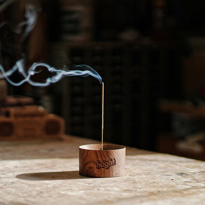 HAIGHT ( ヘイト ) Wooden Cylinder Incense Stand