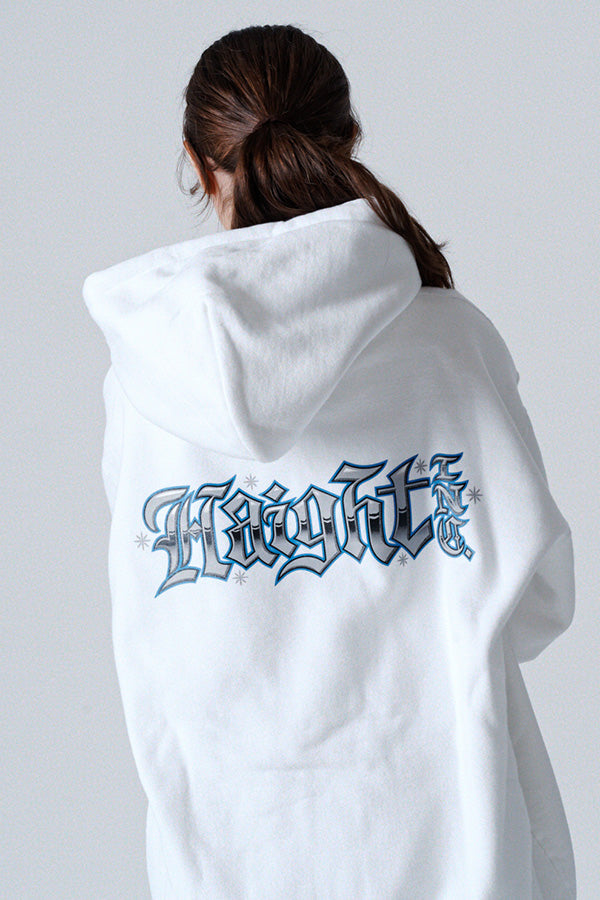 Chrome Logo Zip Hoodie