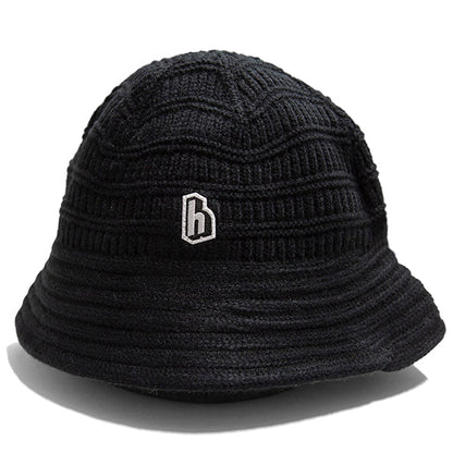 Acrylic Knit Bucket Hat