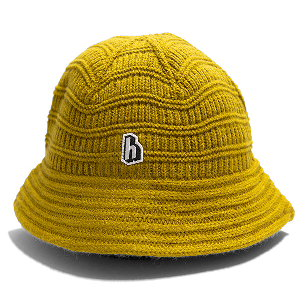 Acrylic Knit Bucket Hat