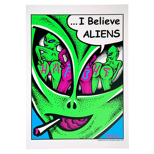 ALIENS Silk Screen Poster