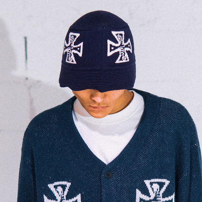 HAIGHT ( ヘイト ) GOOD BAD CROSS KNIT HAT バケットハット 帽子