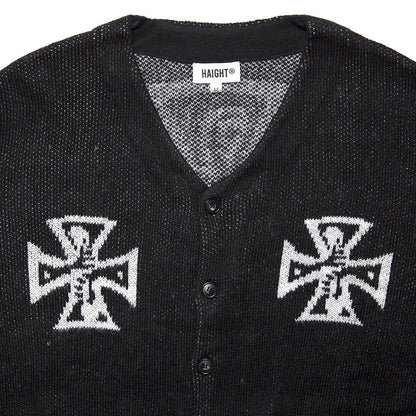 HAIGHT ( ヘイト ) GOOD BAD CROSS CARDIGAN カーディガン