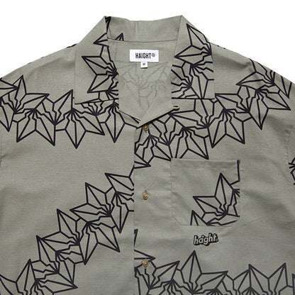 BAKIBAKI Open Collar Shirt