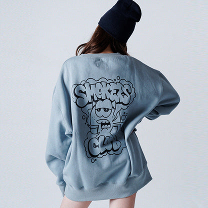 HAIGHT×CASPER Smokers Club Crewneck Sweat