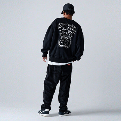 HAIGHT×CASPER Smokers Club Crewneck Sweat