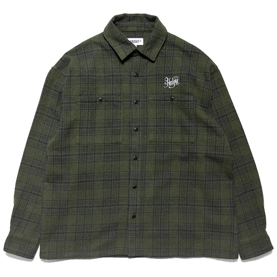 HAIGHT ( ヘイト ) CHECK FLANNEL SHIRT by Colin Stevens ネルシャツ