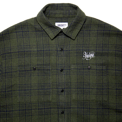 HAIGHT ( ヘイト ) CHECK FLANNEL SHIRT by Colin Stevens ネルシャツ