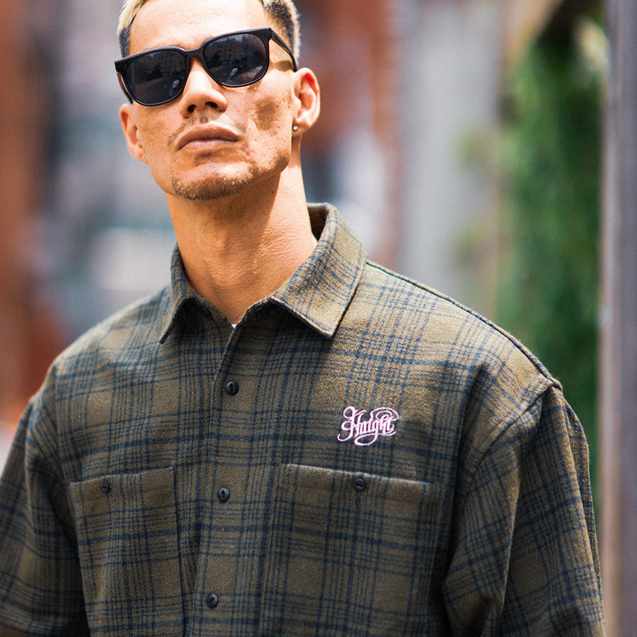 HAIGHT ( ヘイト ) CHECK FLANNEL SHIRT by Colin Stevens ネルシャツ