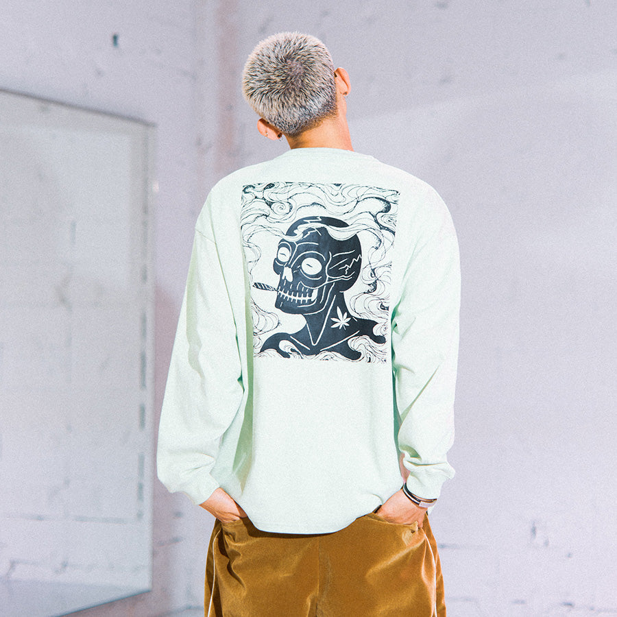 HAIGHT ( ヘイト ) SMOKERS CLUB LS Tee by Colin Stevens ロンT カットソー