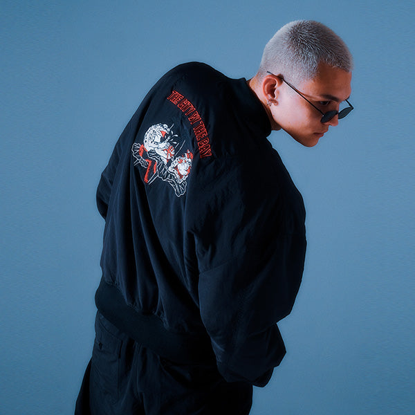 HAIGHT × SCRIBE TATTOO Bomber Jacket