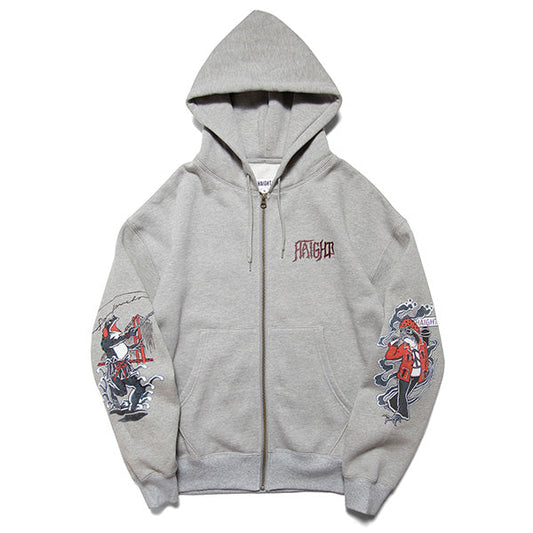 HAIGHT × SCRIBE TATTOO Zip Hoodie